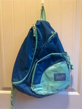 Austin Teal & Blue Sling Backpack - Women Bags